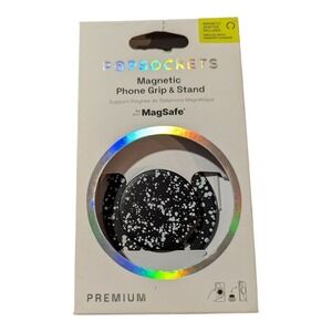 Oo9-O PopSockets Magnetic Phone Grip and Stand for‎ MagSafe - Black Speckle ⬇️